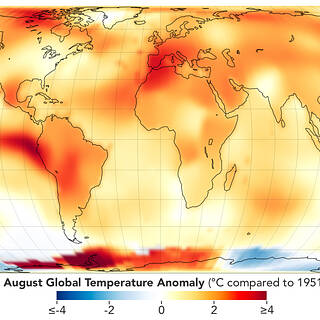 NASA: El verano de 2023 es el más caluroso en el registro