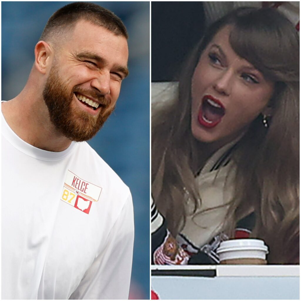 Travis Kelce Had an Enthusiastic Response to Taylor Swift’s Version of His $850 Chiefs Jacket