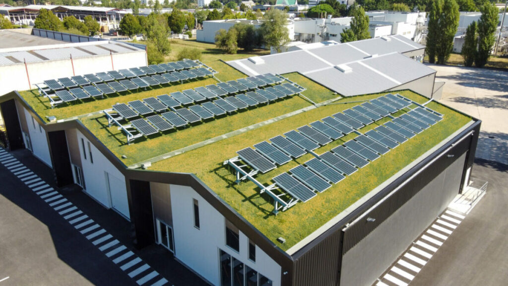 French startup offers new solution for green solar rooftops