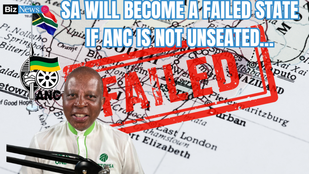 Mashaba: SA will become a failed state if the ANC is not unseated…