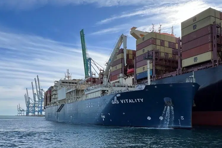 Gas Vitality marks 100th LNG bunkering operation