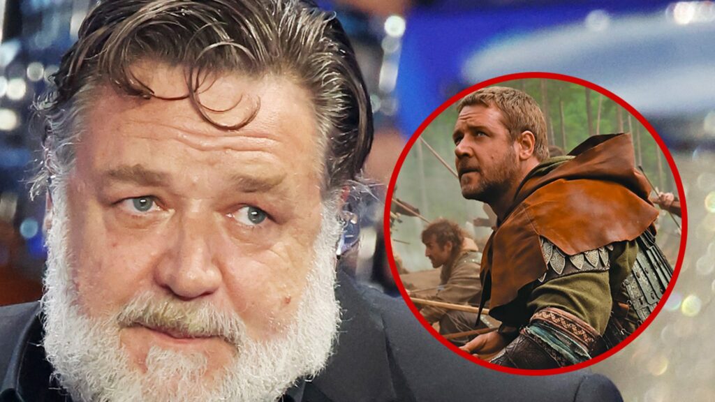 Russell Crowe Reveals He Fractured Both Legs On Set of ‘Robin Hood’