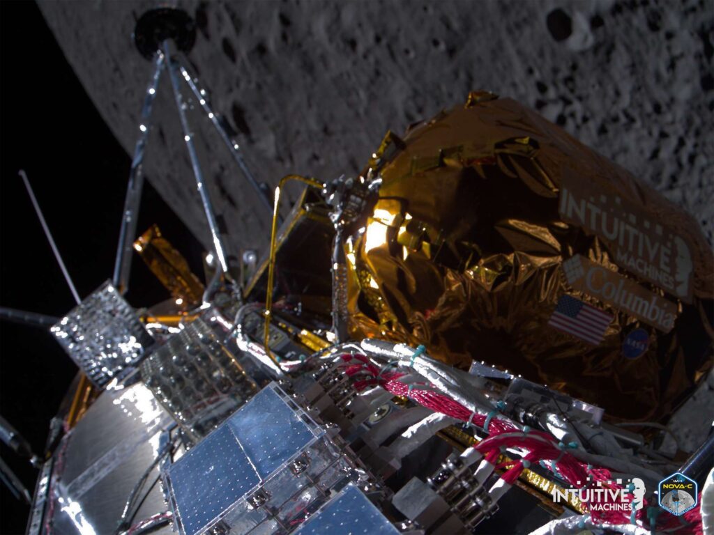 IM-1 lander enters lunar orbit