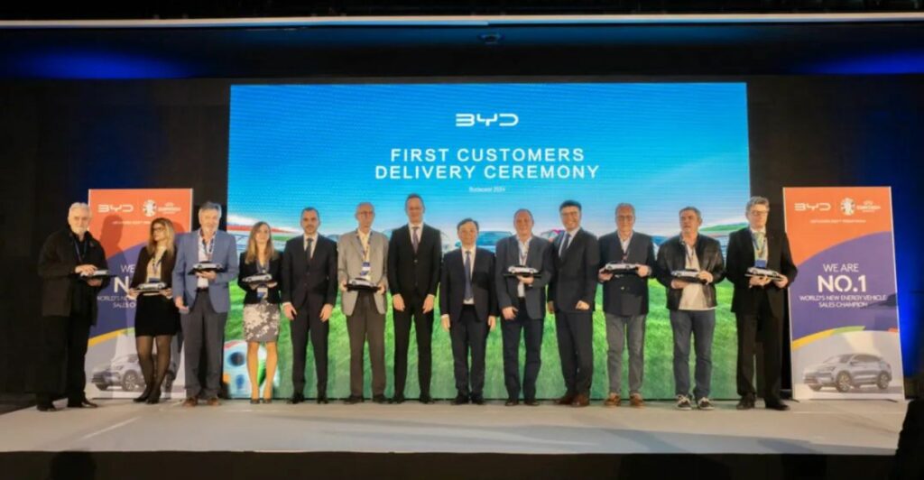 BYD Delivers First Batch of Passenger Cars in Hungary, Plans to Open 6 Stores by the End of Year