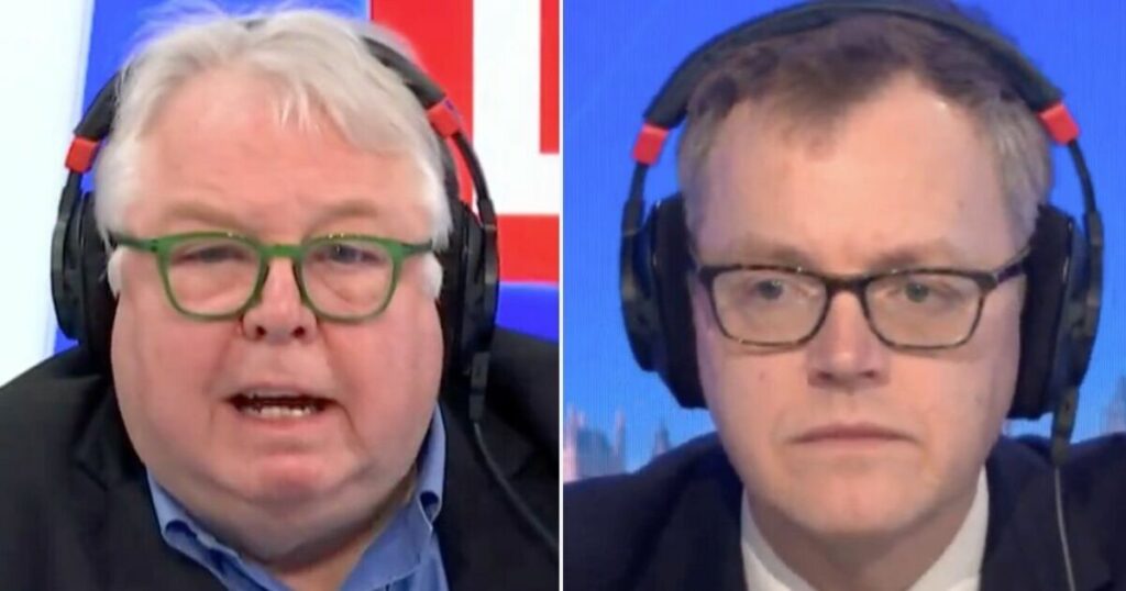 Nick Ferrari cuts off minister for refusing to answer Lee Anderson probe on LBC six times