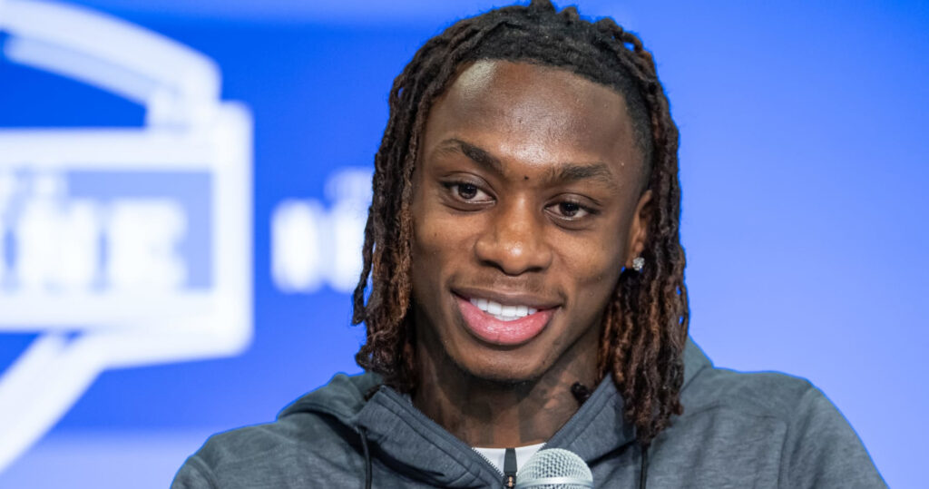 Video: Texas’ Xavier Worthy Sets NFL Combine Record with 4.21-Second 40-Yard Dash