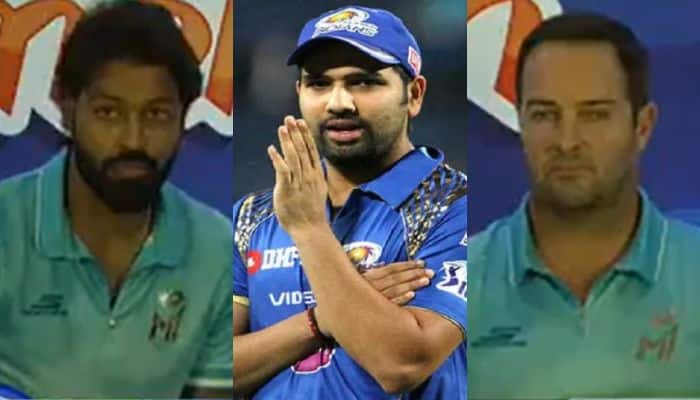 Why Rohit Sharma Was Removed As Captain Of Mumbai Indians? Hardik Pandya, Mark Boucher’s Reaction To Question Goes Viral