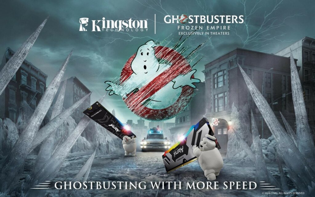 Kingston Technology Partners with Sony Pictures for ‘Ghostbusters: Frozen Empire’ Release