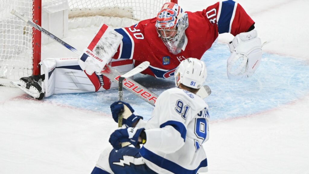 Canadiens eliminated from playoffs in loss to Lightning