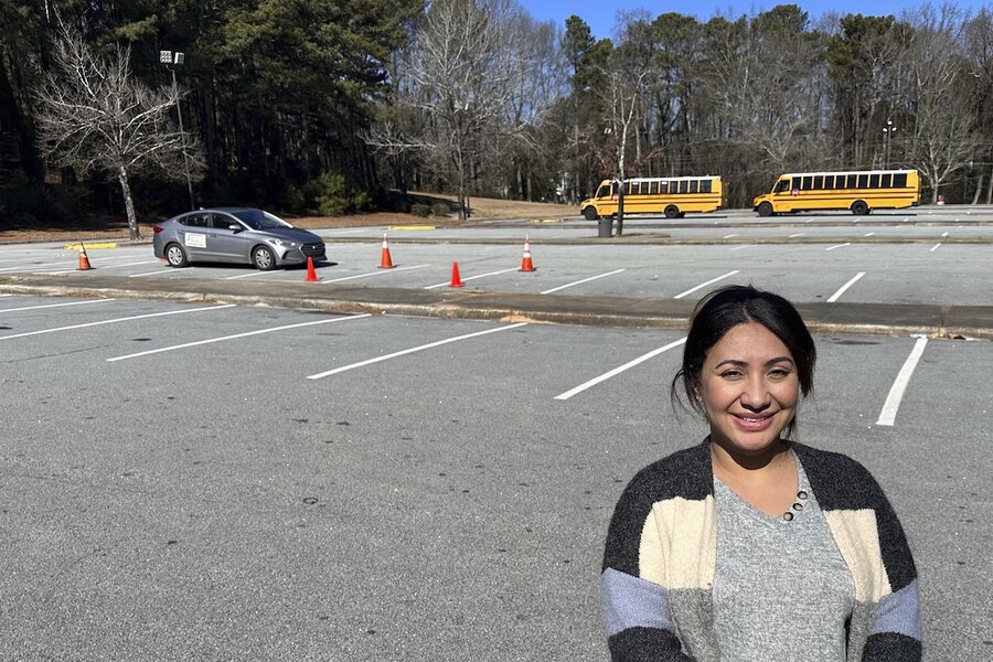 They couldn’t drive back home. US driving schools help refugee women.