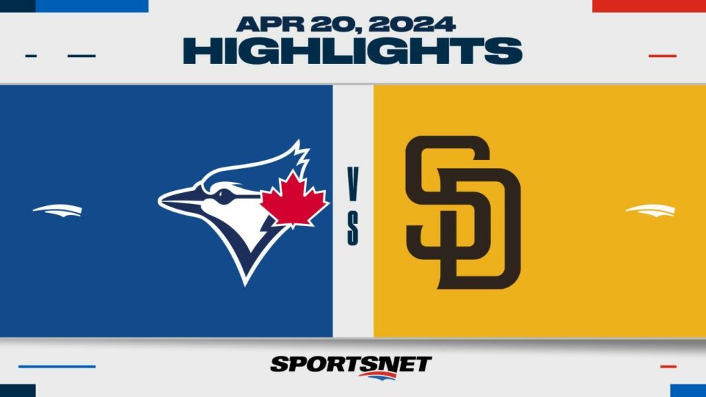 MLB Highlights: Blue Jays 5, Padres 2