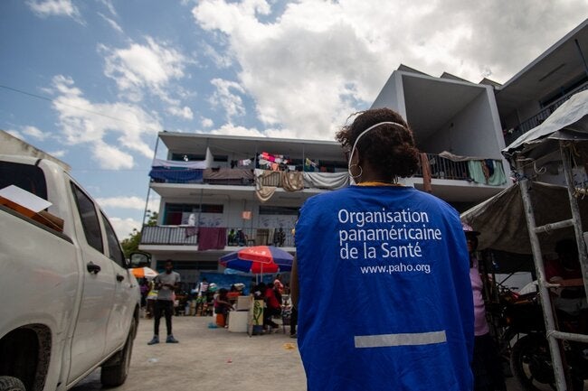 Au cœur de l‘urgence : Assurer la santé des populations déplacées en Haïti