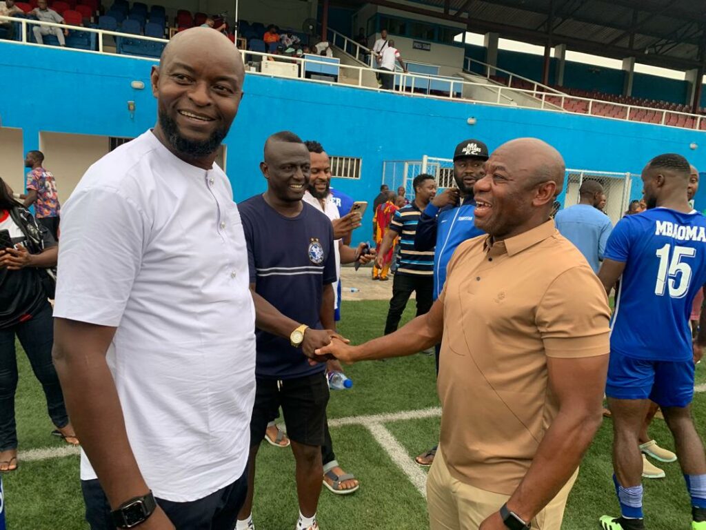 “The President is capable”-NFF boss Amaju Pinnick denies influencing Finidi George’s appointment