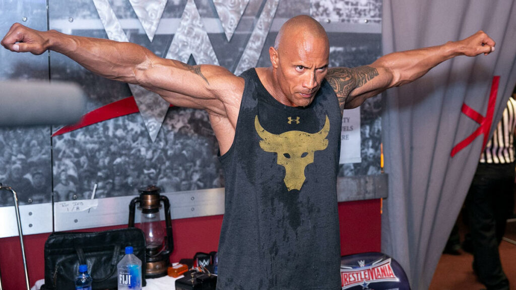 WWE hits back in defence of The Rock after claims star’s behaviour caused a ‘a f****** disaster’ on film set and allegedly saw fight with Ryan Reynolds