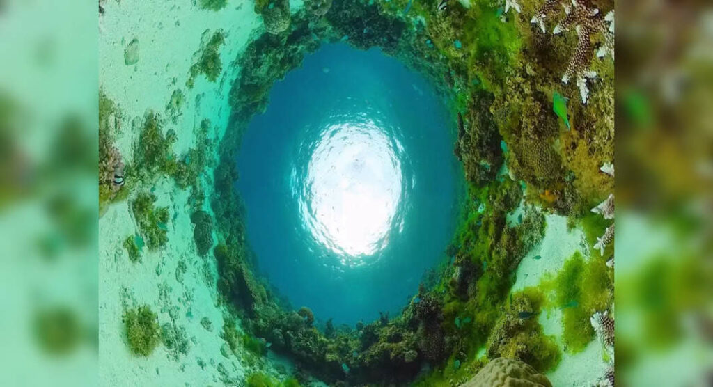 World’s deepest blue hole discovered, with hidden tunnels and caves!