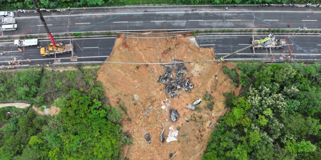 Guangdong Highway Disaster: Authorities Probe Cause, Toll Now 48