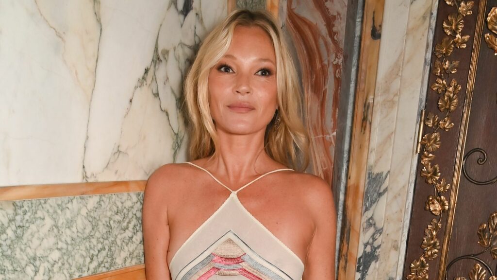 Supermodel Kate Moss reveals her top beauty products in rare video