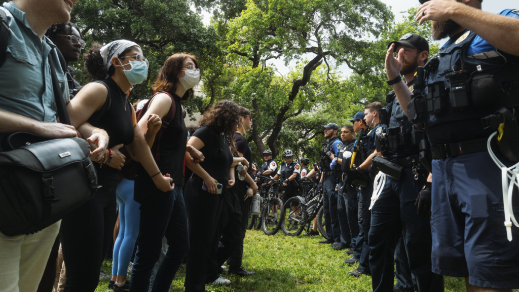 Pro-Palestinian protests rock elite US colleges amid Israel-Hamas tensions