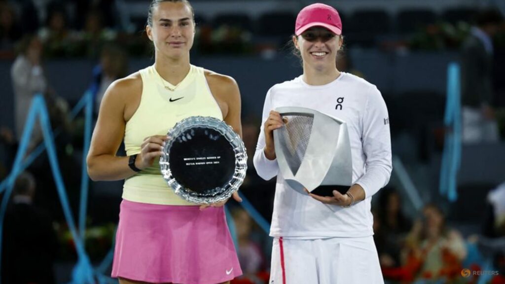 Sabalenka takes positives from Madrid Open defeat to Swiatek