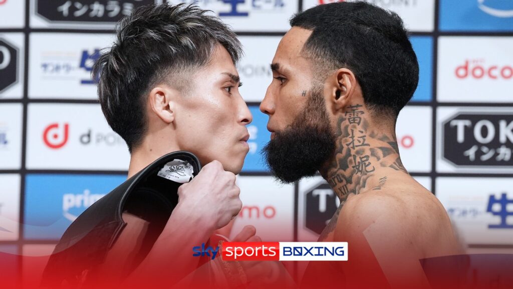 Naoya ‘The Monster’ Inoue shares intense face-off with Luis Nery