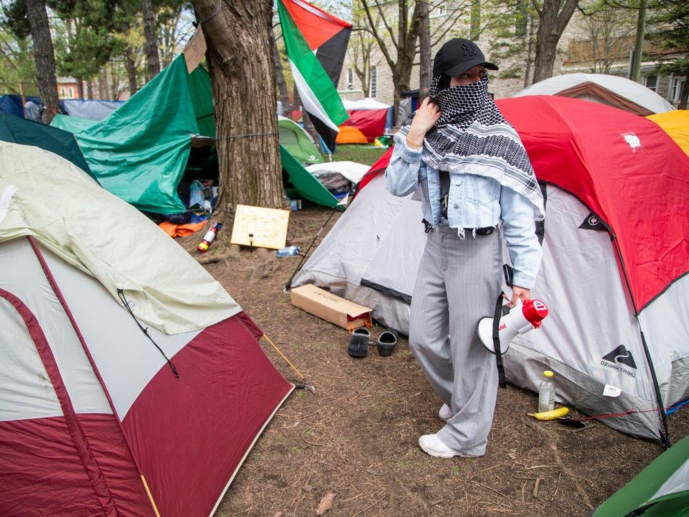 ‘As long as it takes’: University of Ottawa encampment now home to dozens of tents