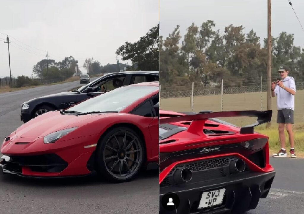 WATCH: R10m Lamborghini Aventador SVJ spotted in SA