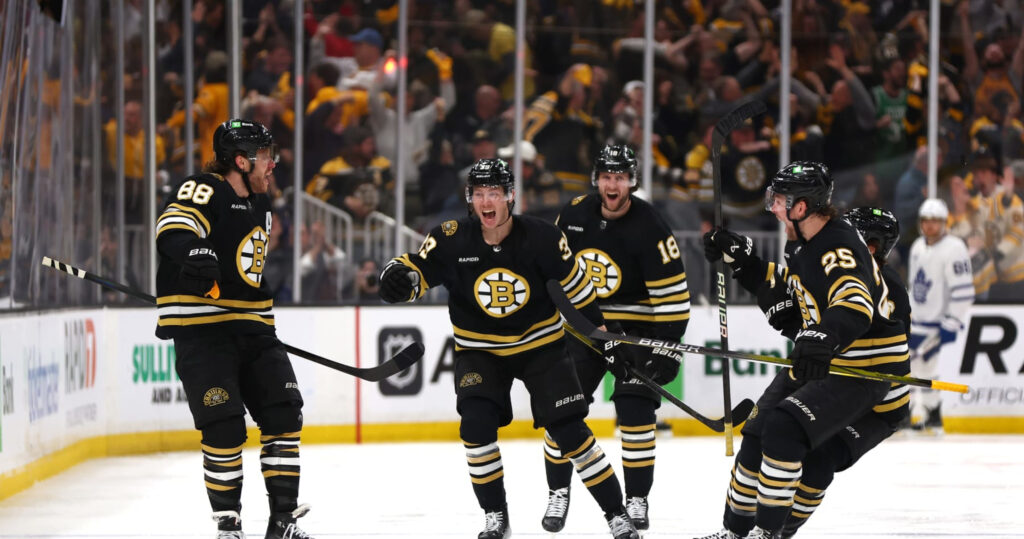 Bruins’ David Pastrnak Exhilarates NHL Fans with OT Goal as Maple Leafs Eliminated