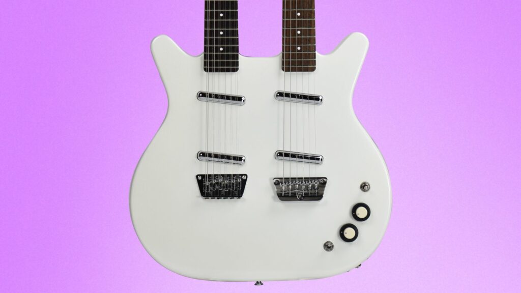 “Lightweight construction and exceptional playability”: Can’t afford the Jimmy Page double-neck? Danelectro has you covered with an $899 alternative