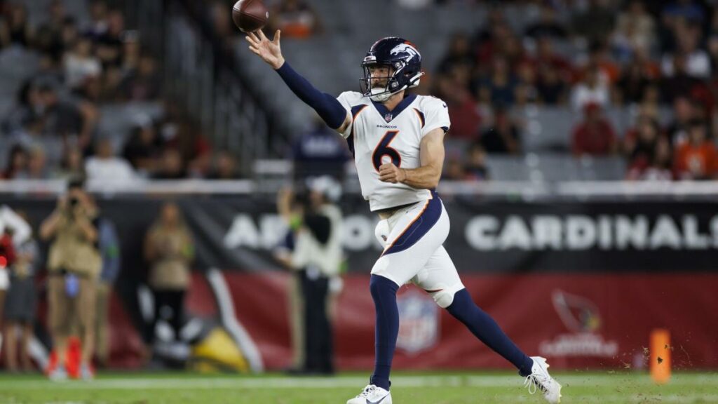 Broncos cut QB Ben DiNucci