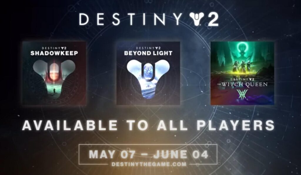 Almost Every ‘Destiny 2’ Expansion Is Now Free Before The Final Shape