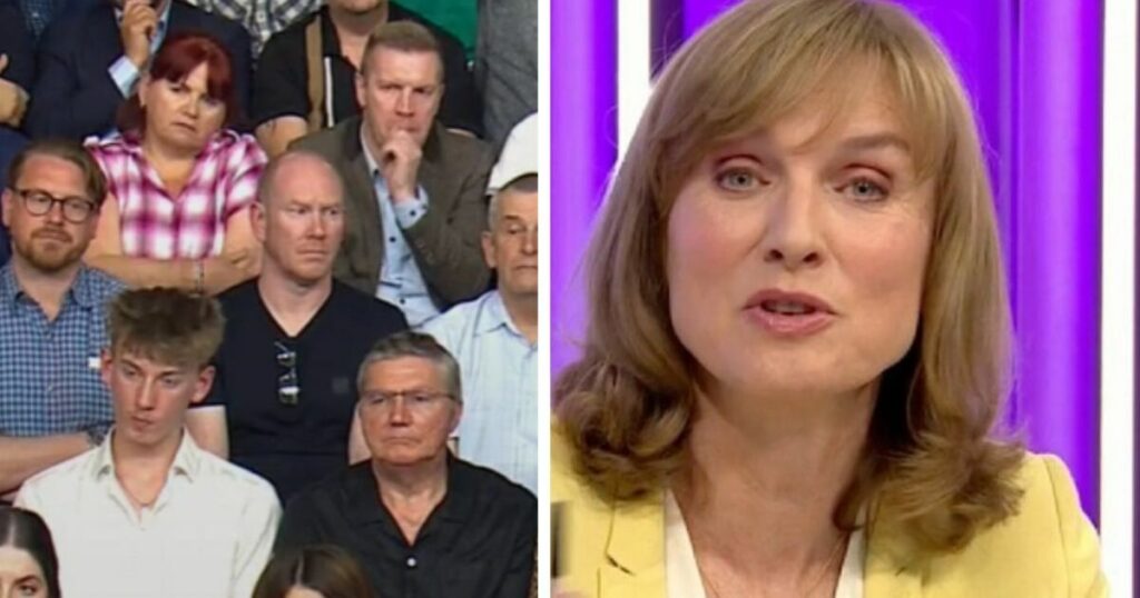 Fiona Bruce stunned after asking audience members to raise hand if they back Tory defector