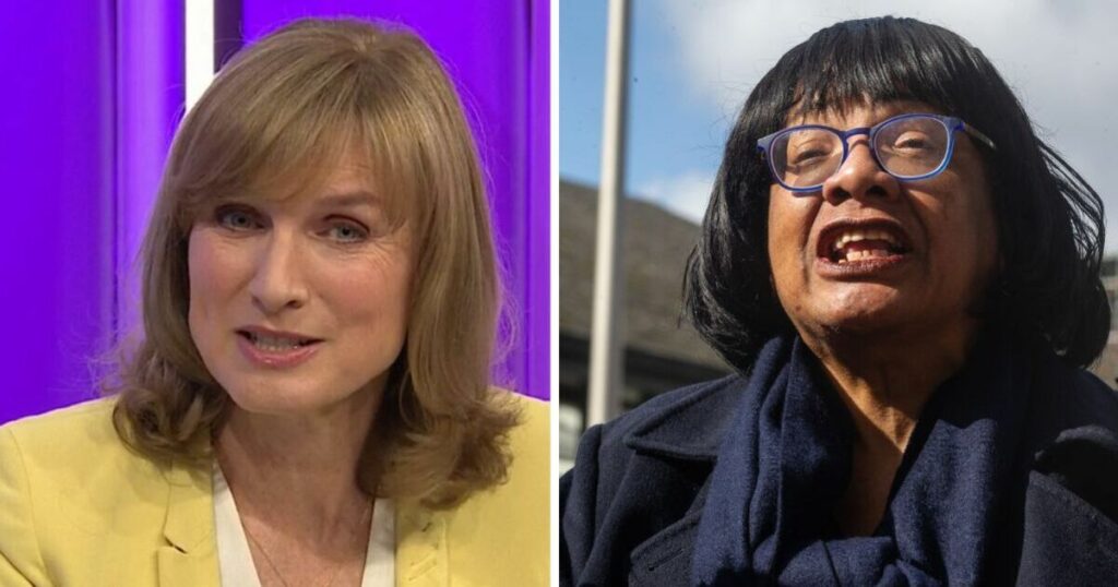 Fiona Bruce hits out at Labour ‘double standards’ in Diane Abbott row on BBC Question Time