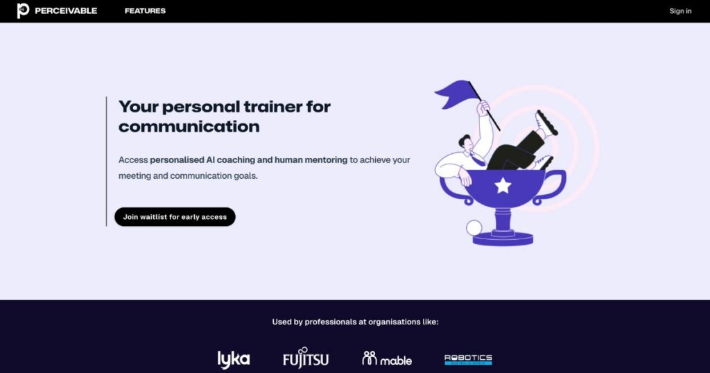 PerceivableAi: Personal trainer for effective communication