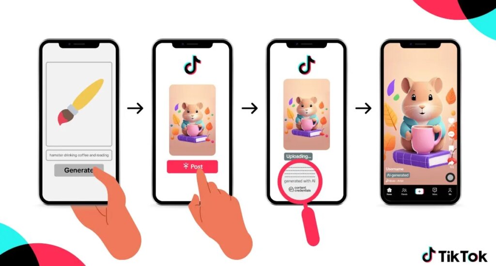 TikTok Announces Expanded AI Tagging — Including Automatic Labels — After Mending Fences With UMG