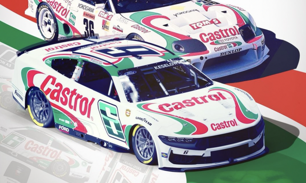 Castrol TOM’S Supra Tribute Car Wins At NASCAR’s Throwback Weekend