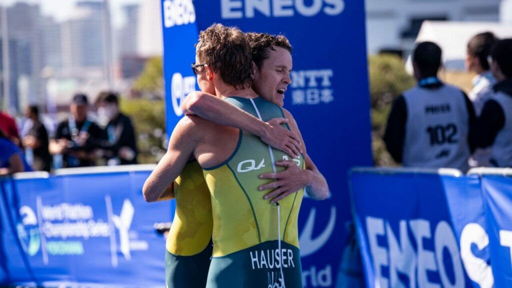 Australian roommates clinch Olympic dream with WTCS Yokohama podium finish