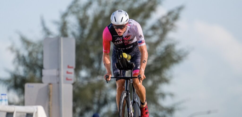 Big numbers: these were Sam long’s watts during Ironman 70.3 St. George