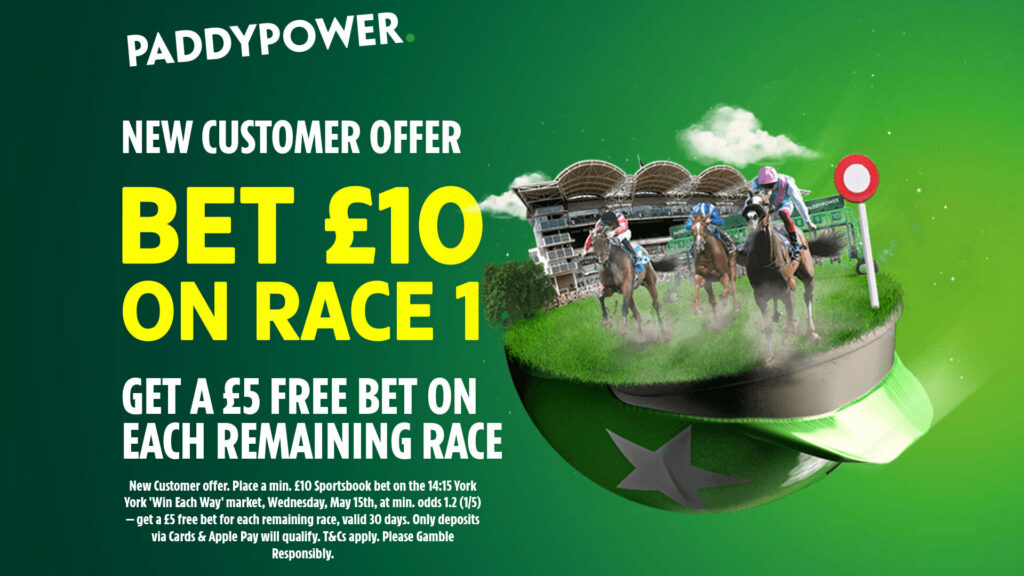 Dante Festival betting preview: Get a £5 free bet for each race when you bet £10 with Paddy Power
