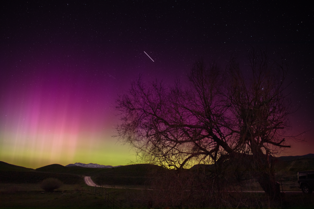 Aurora over Idaho