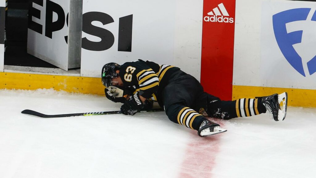 Brad Marchand injury: Bruins’ captain ruled out for Game 5 against Panthers