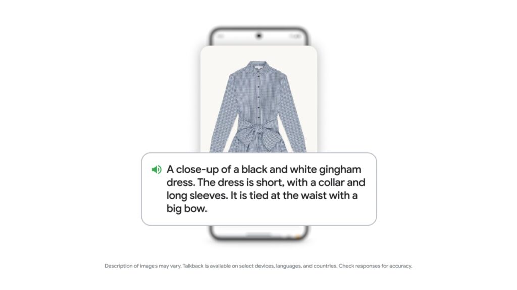 Google’s Gemini Nano brings better image-description smarts to its TalkBack vision tool