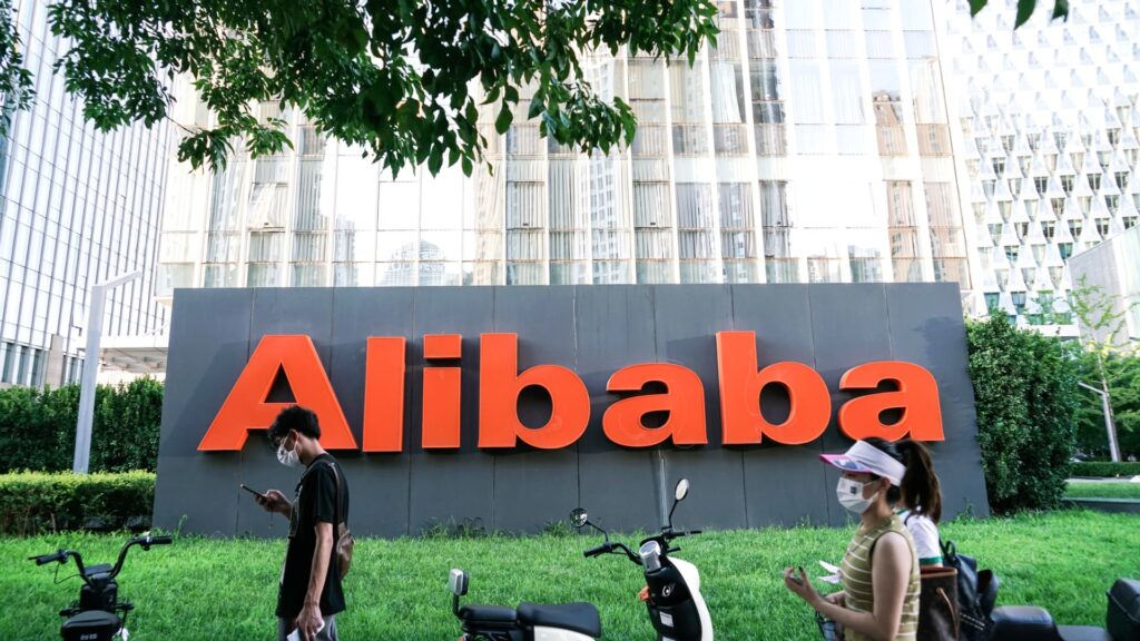 Alibaba shares fall 6% after the Chinese tech giant posts 86% drop in profit