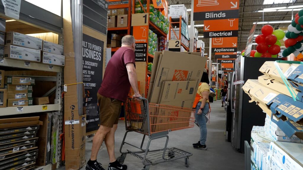 Home Depot misses on revenue, as high interest rates hurt sales