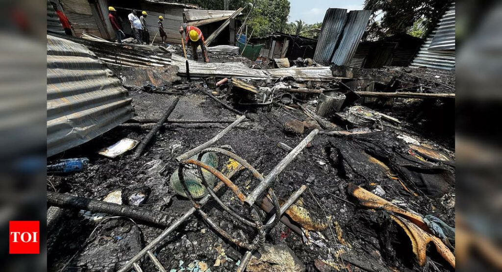 Fiery Tues: Cylinder blasts wreck 12 Bambolim huts, Margao shop gutted