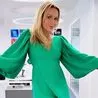 Amanda Holden stuns in emerald green mini dress by cult celebrity brand Nobody’s Child