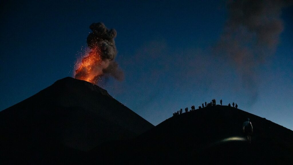 How to get front-row seats to an active volcano in Guatemala