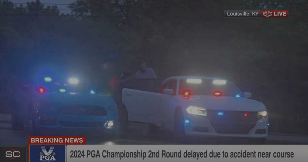 Scottie Scheffler arrested at PGA Championship for ignoring traffic orders