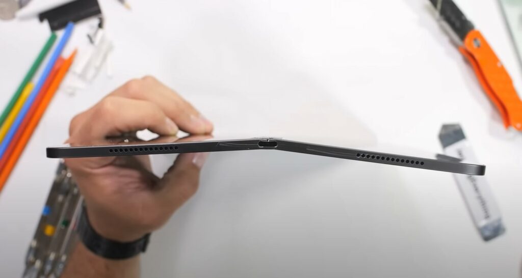 The new iPad Pro obviously didn’t survive the bend test