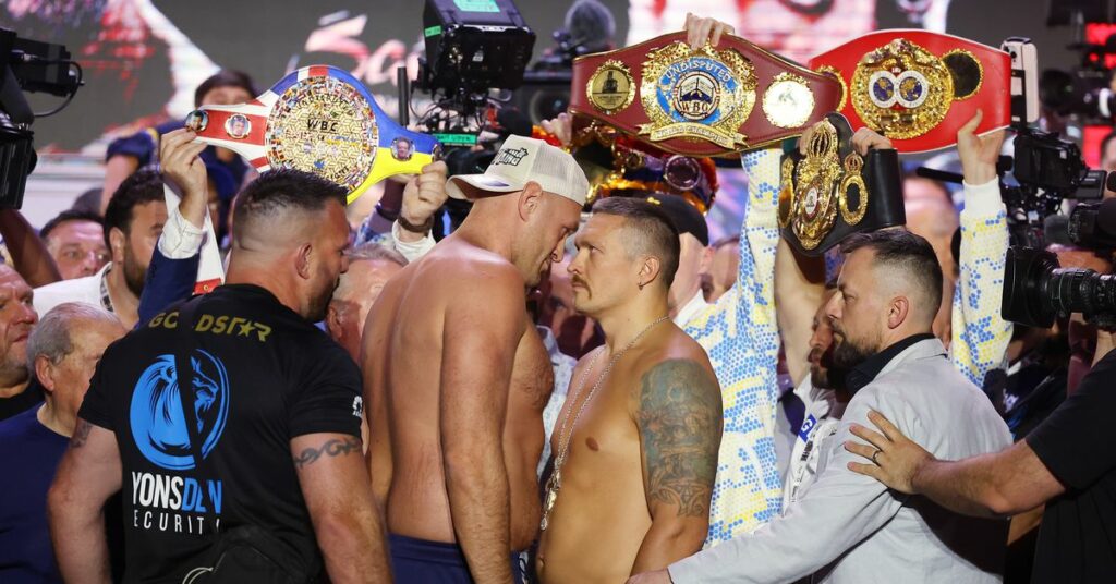 Fury vs. Usyk Results: Live updates of the undercard and main event