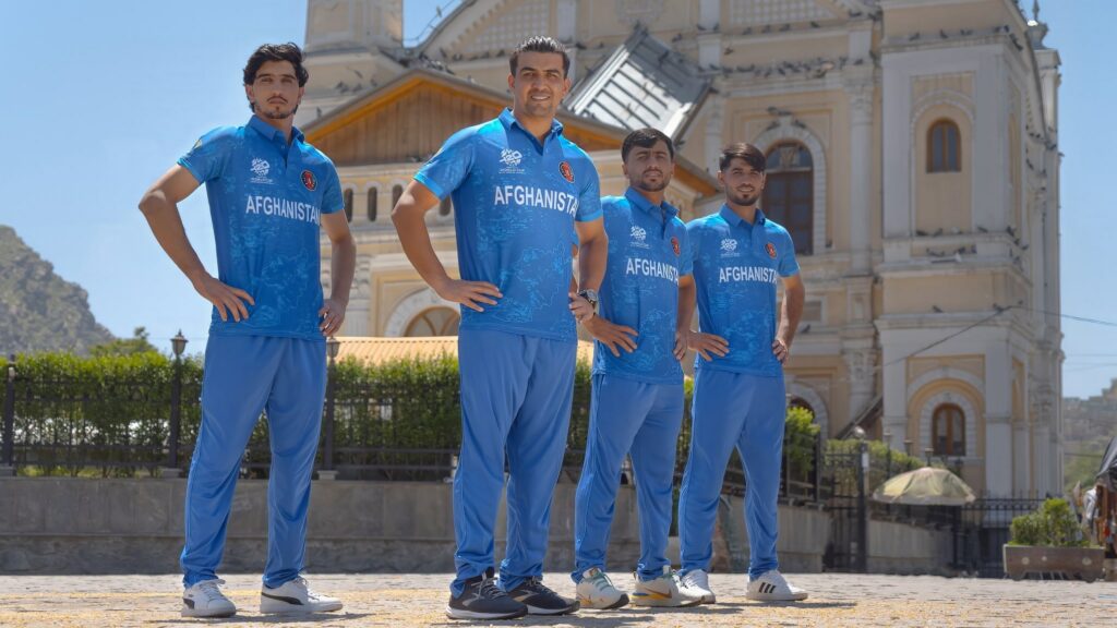 Afghanistan sparkle in refreshing T20 World Cup jersey